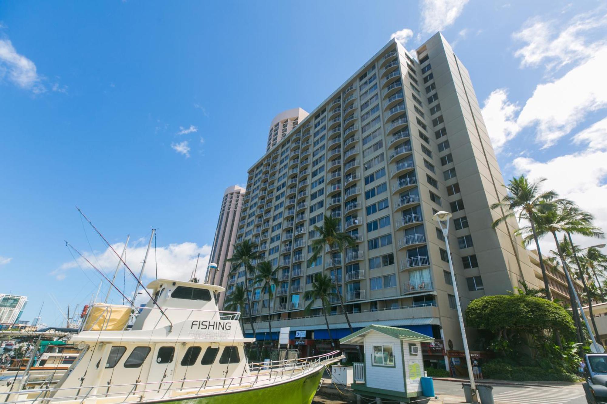 Ilikai Marina 1495 City View Studio Гонолулу Экстерьер фото